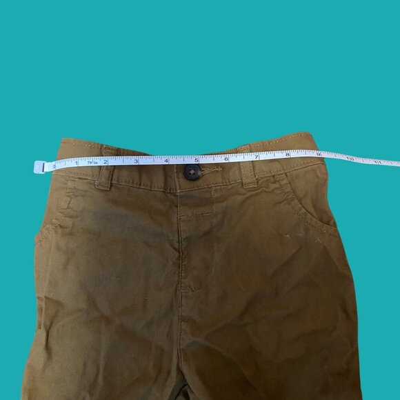 George Toddler Boy Shorts | Khaki Brown Cotton Shorts 18–24M | Casual Everyday - Picture 4 of 5